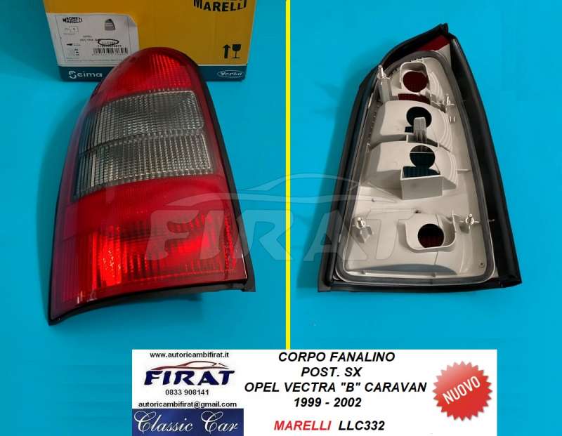 FANALINO OPEL VECTRA B CARAVAN 99 - 02 POST.SX (LLC332)